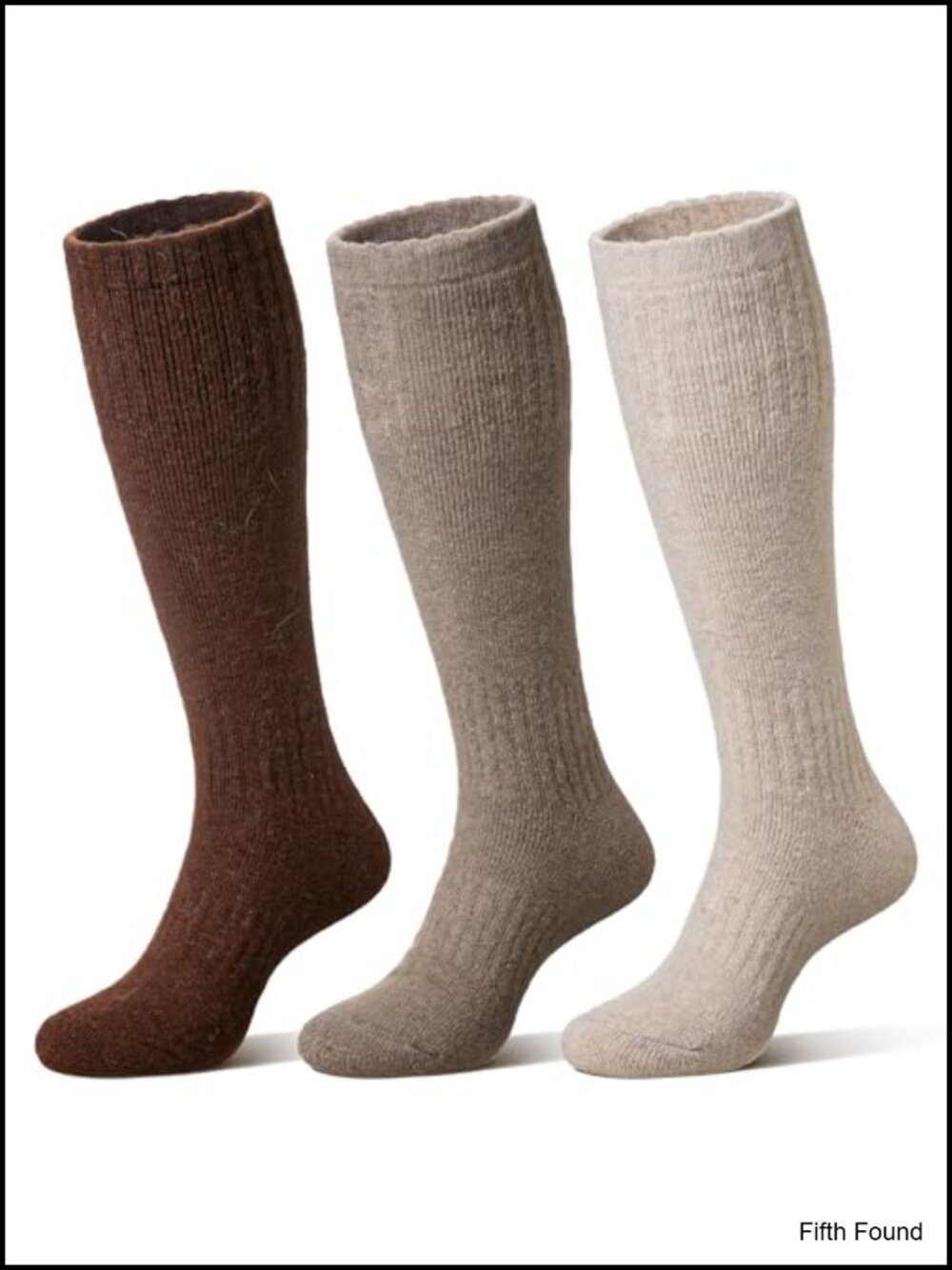 Merino Wool Ski Socks Knee High Thermal Compression Unisex